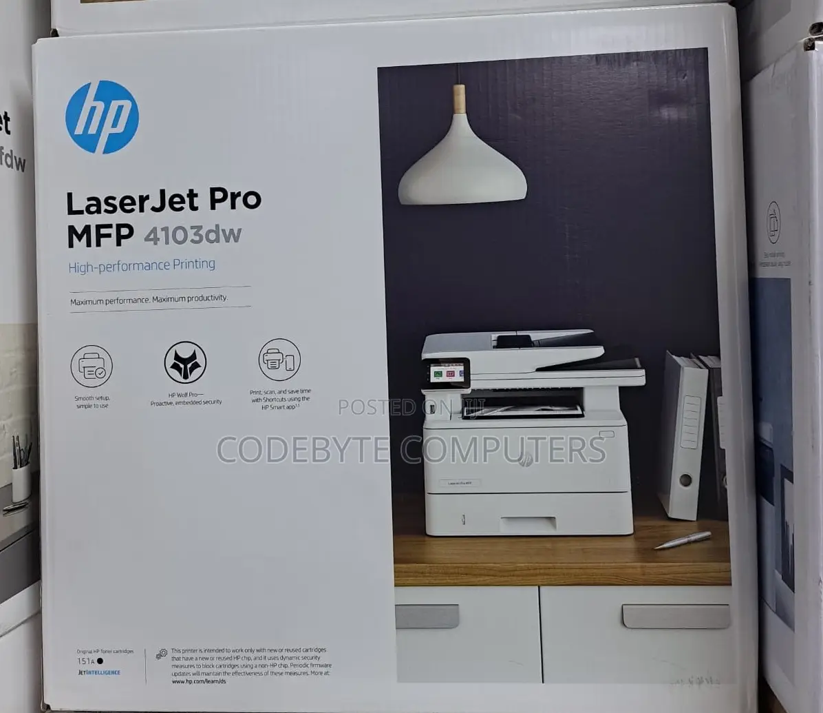 MFP 4103dw Printer// Replacement for Hp MFP 428dw Printer