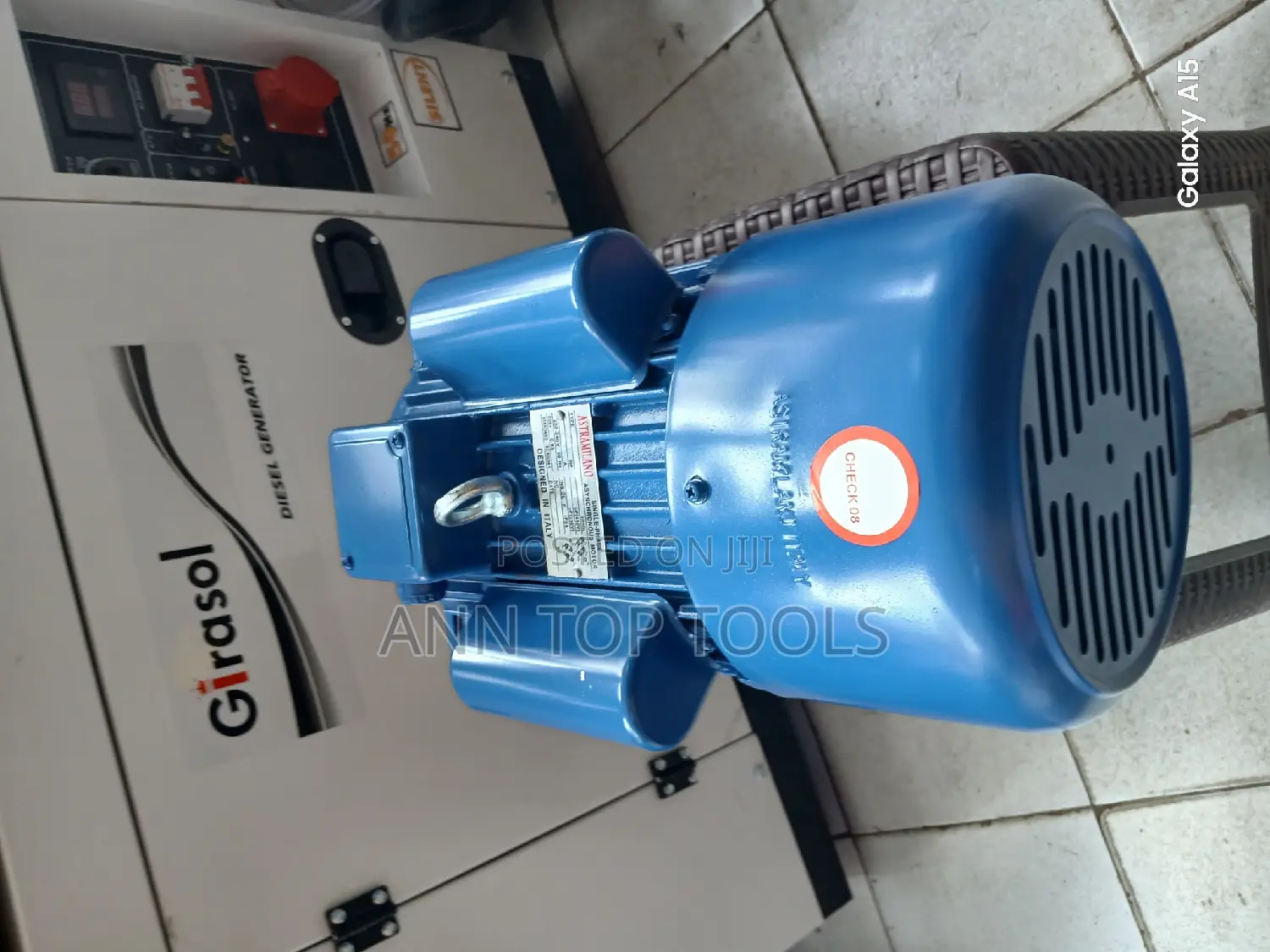 5.0 Hp Astramilano High Speed Motor