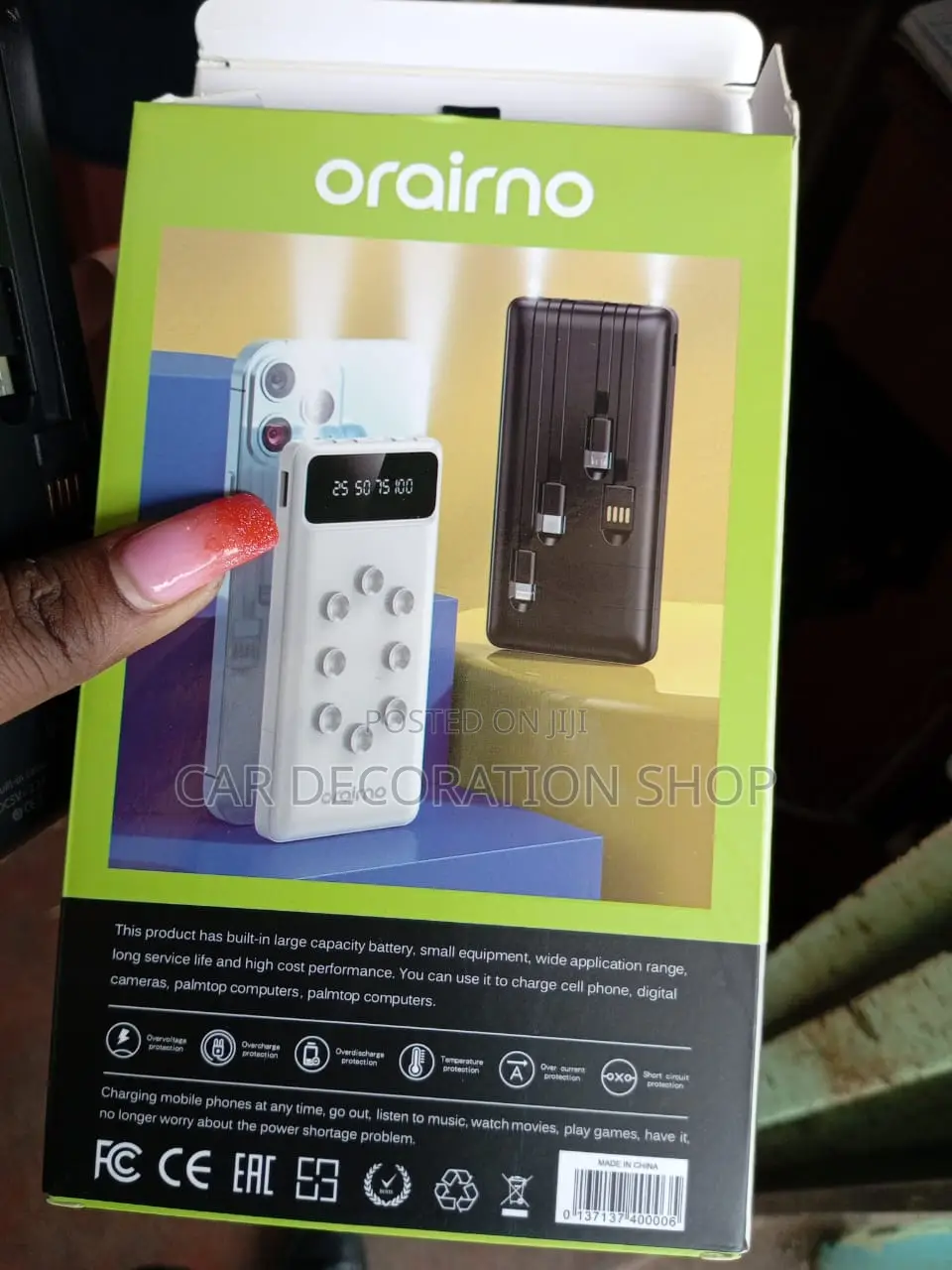 Portable Rechargeable 30000mah Phone Powerbank