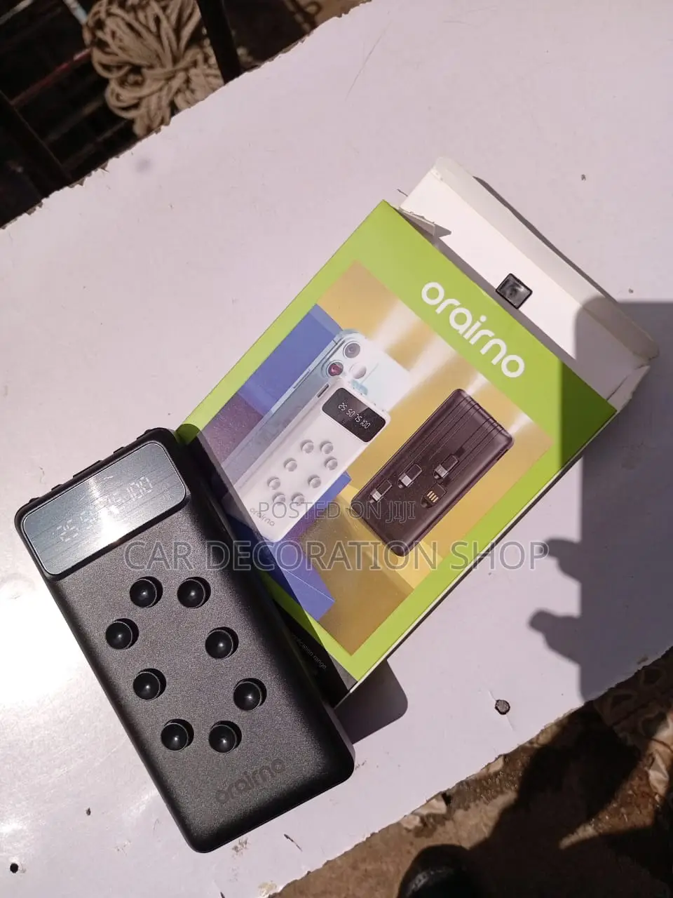 Quick Charger 30000mah Universal Powerbank 4 Inbuilt Cables