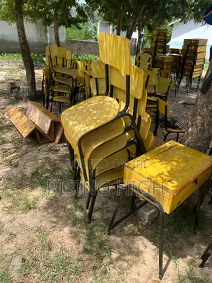 Very Good High School Lockers and Chairs