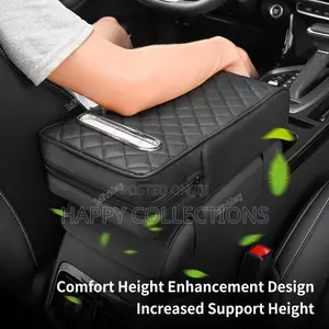 Car Armrest With Tissue Storage