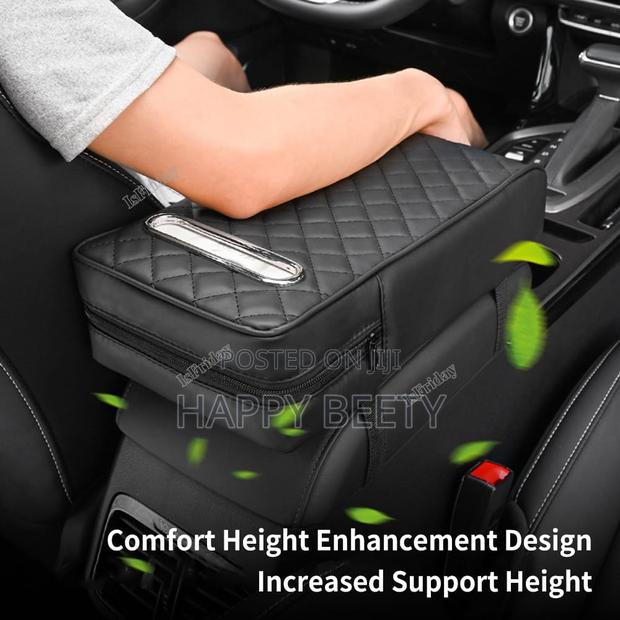 Car Armrest With Tissue Storage - main view
