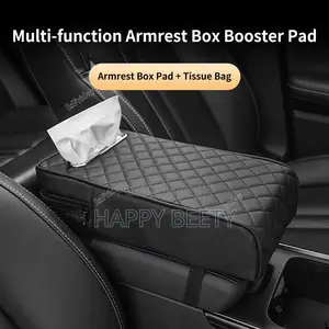 Car Armrest With Tissue Storage
