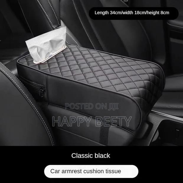 Car Armrest With Tissue Storage - thumbnail 3