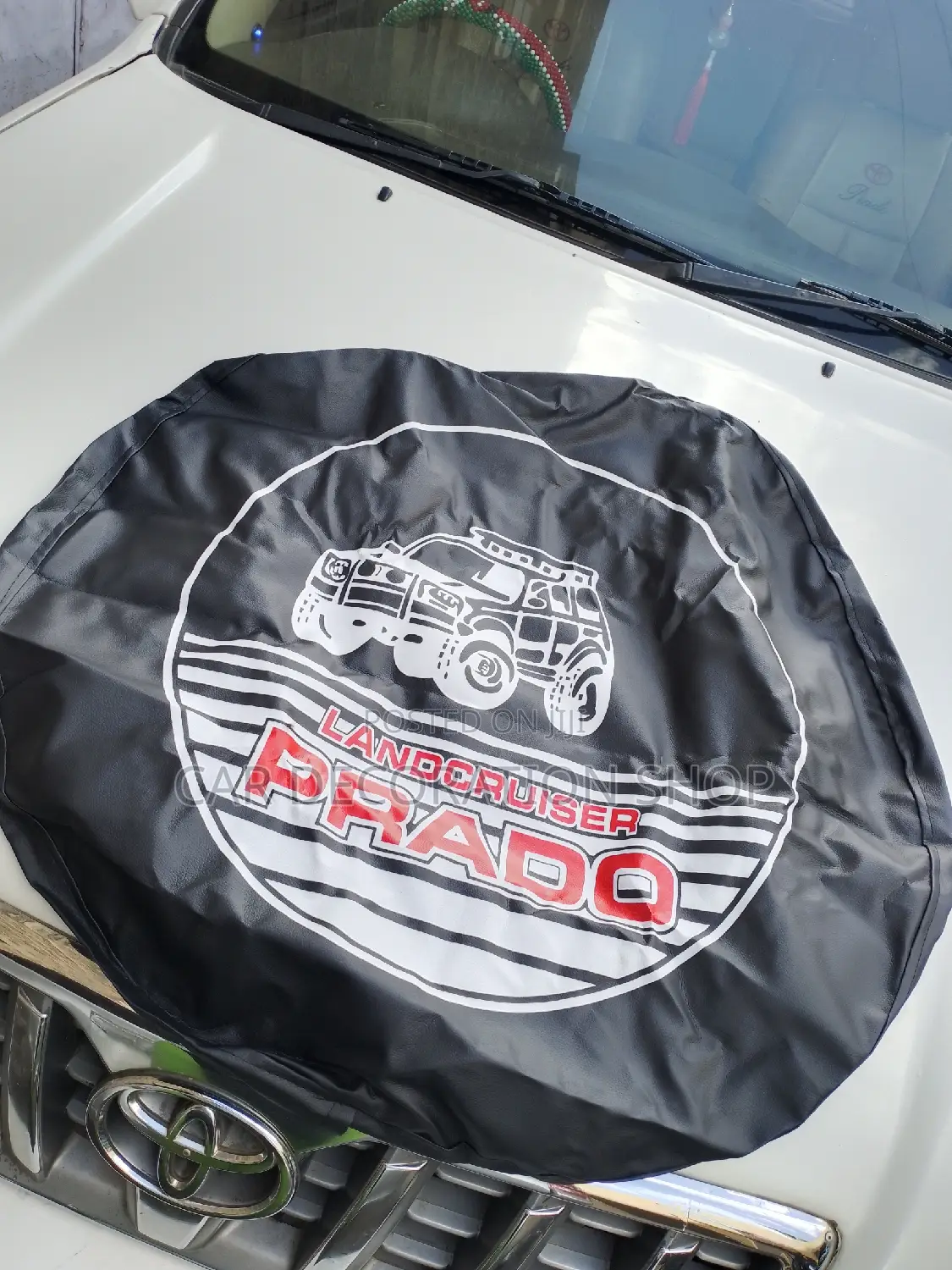 Spare Tire Cover for Prado Land Cruiser 17'