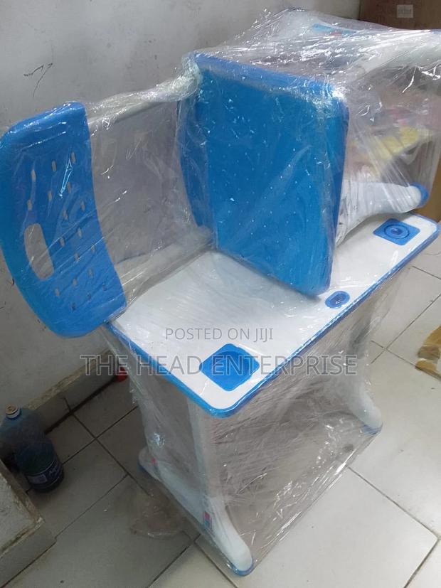 Blue Study Table_affordable* - main view