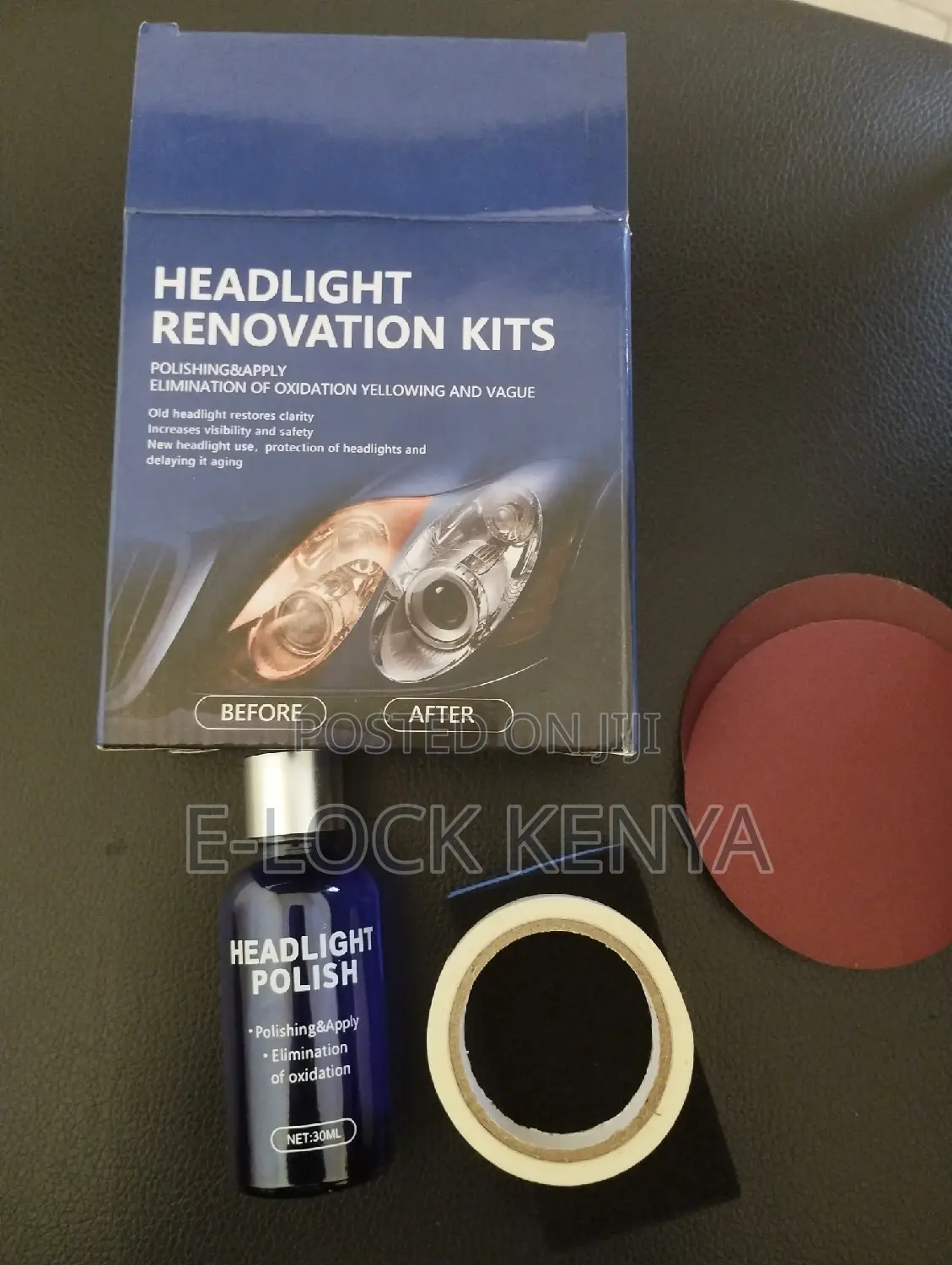 Headlights Polishing Cream