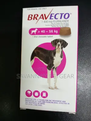 Flea Tick Tablet for Extra Large Dogs 40 to 56kg -Bravecto