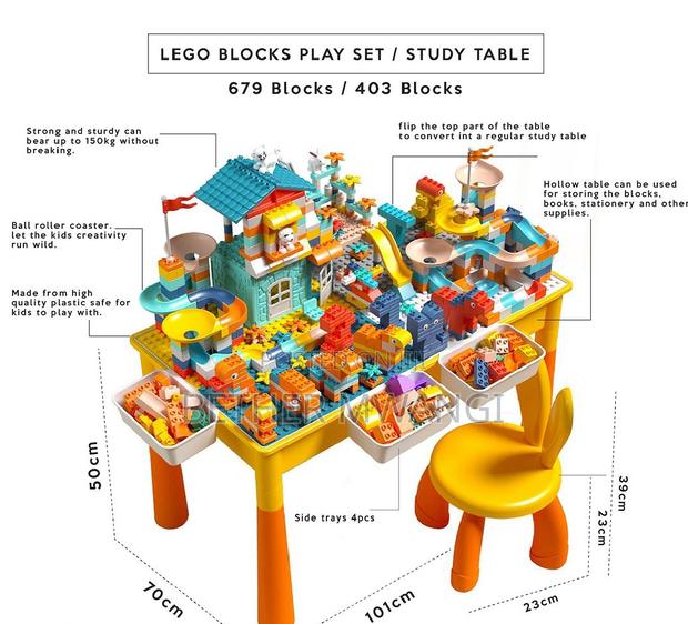 LEGO Multifunction Building Blocks Table Set in Kenya - main view