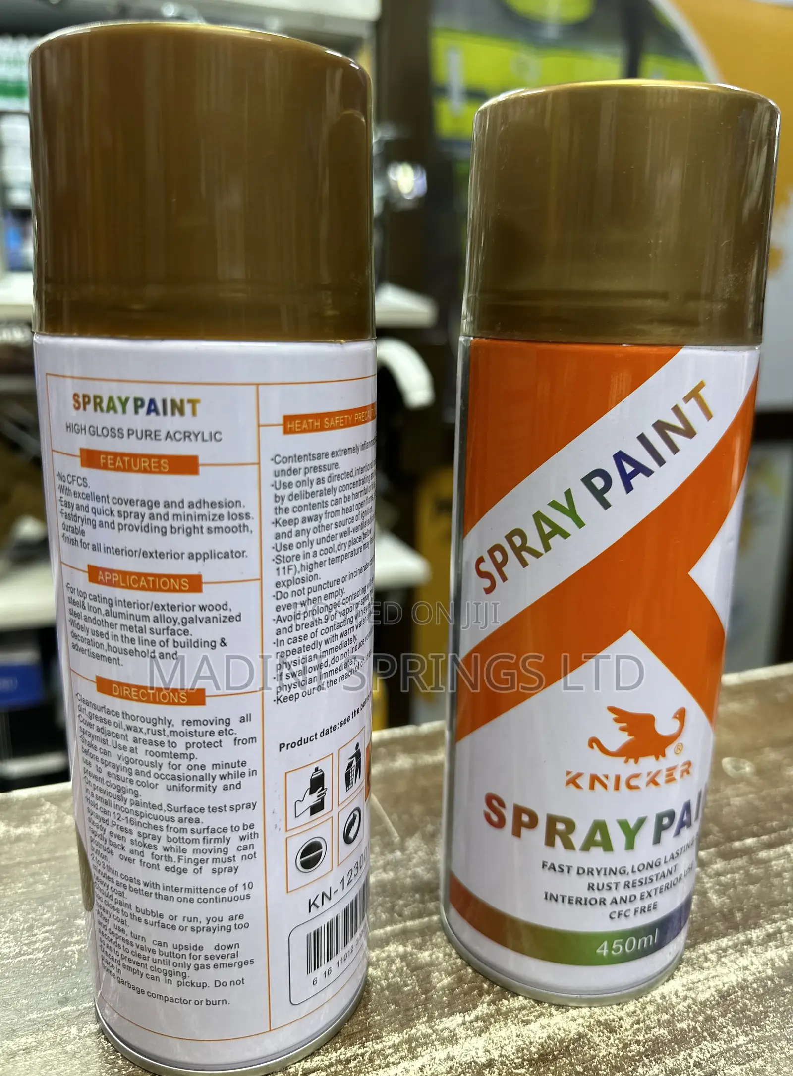 Indoor-Outdoor Dust Resistant Spray Paints(450ml)