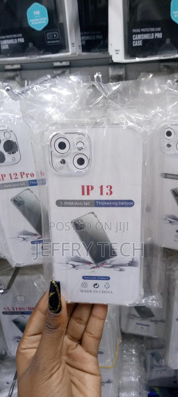 Mkeke for iPhone 13 Case Clear Transparent Shockproof Bumpe - main view