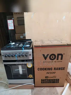 Silver Von 50*60 Standing Cooker With Electric Oven
