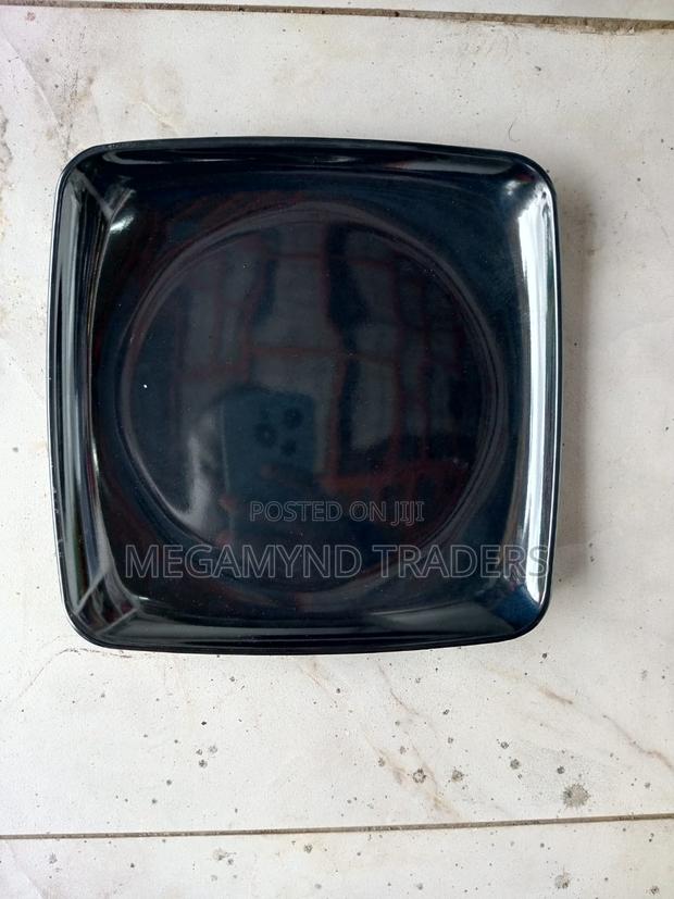 Melamine Dinner Plates/12pc Melamine Plate/12pc Black Plates - thumbnail 3