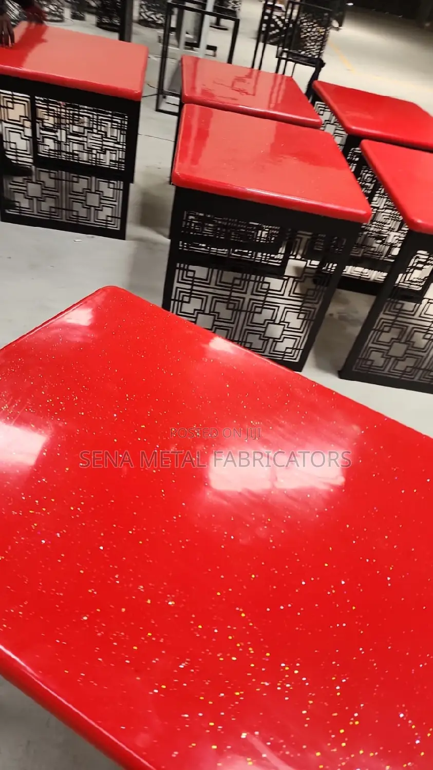 High-Quality Laser Cut Powdercoated Table