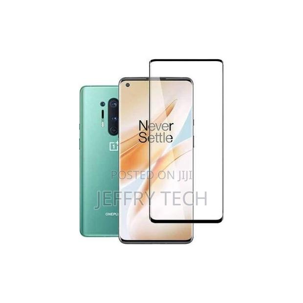 Oneplus 8 Pro - Black Edges Screen Protector HD Tempered Gla - main view