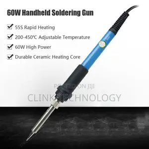 Soldering Iron Kit, 60W Solder Gun Station Adjustable Temper