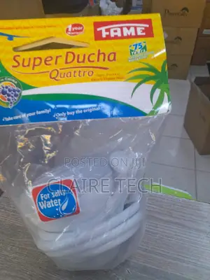 Salty Water Instant Shower