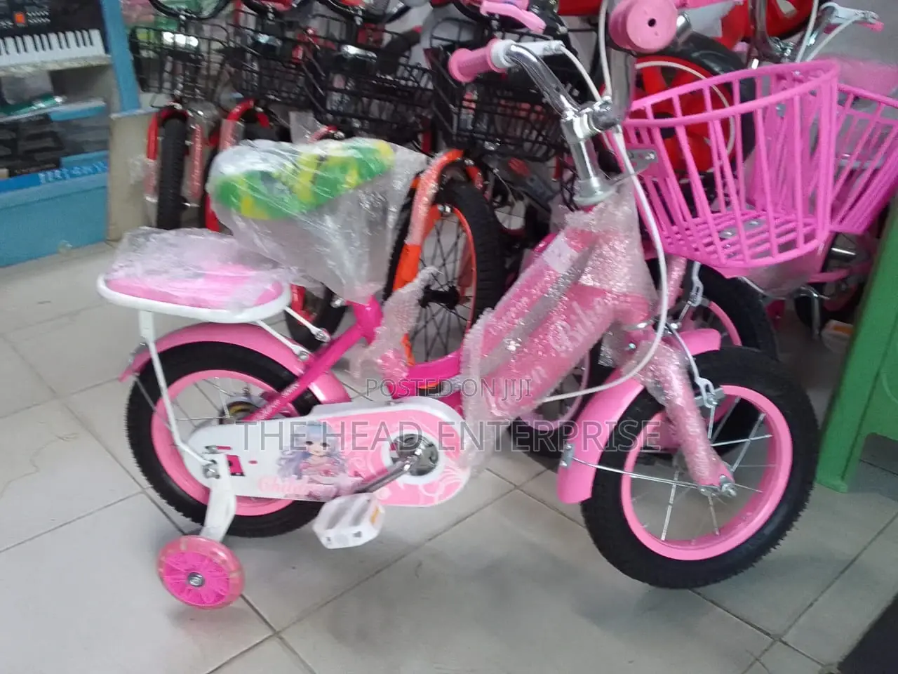 Bike With Excellent Quality Brakes_ Size 16,Pink!