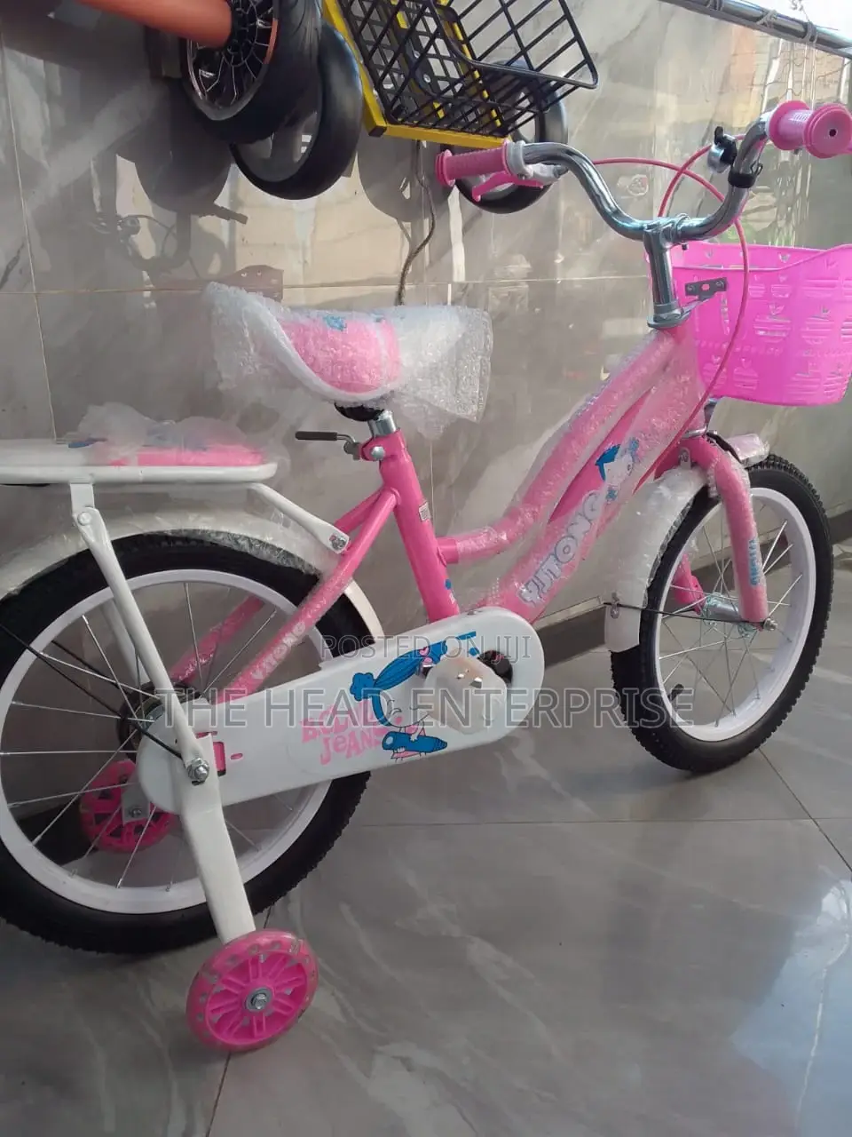 Pink Bike- Girls Favorite!