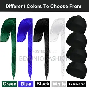 Imported Silk Durags and Wave Capes at 250, Wholesale Price