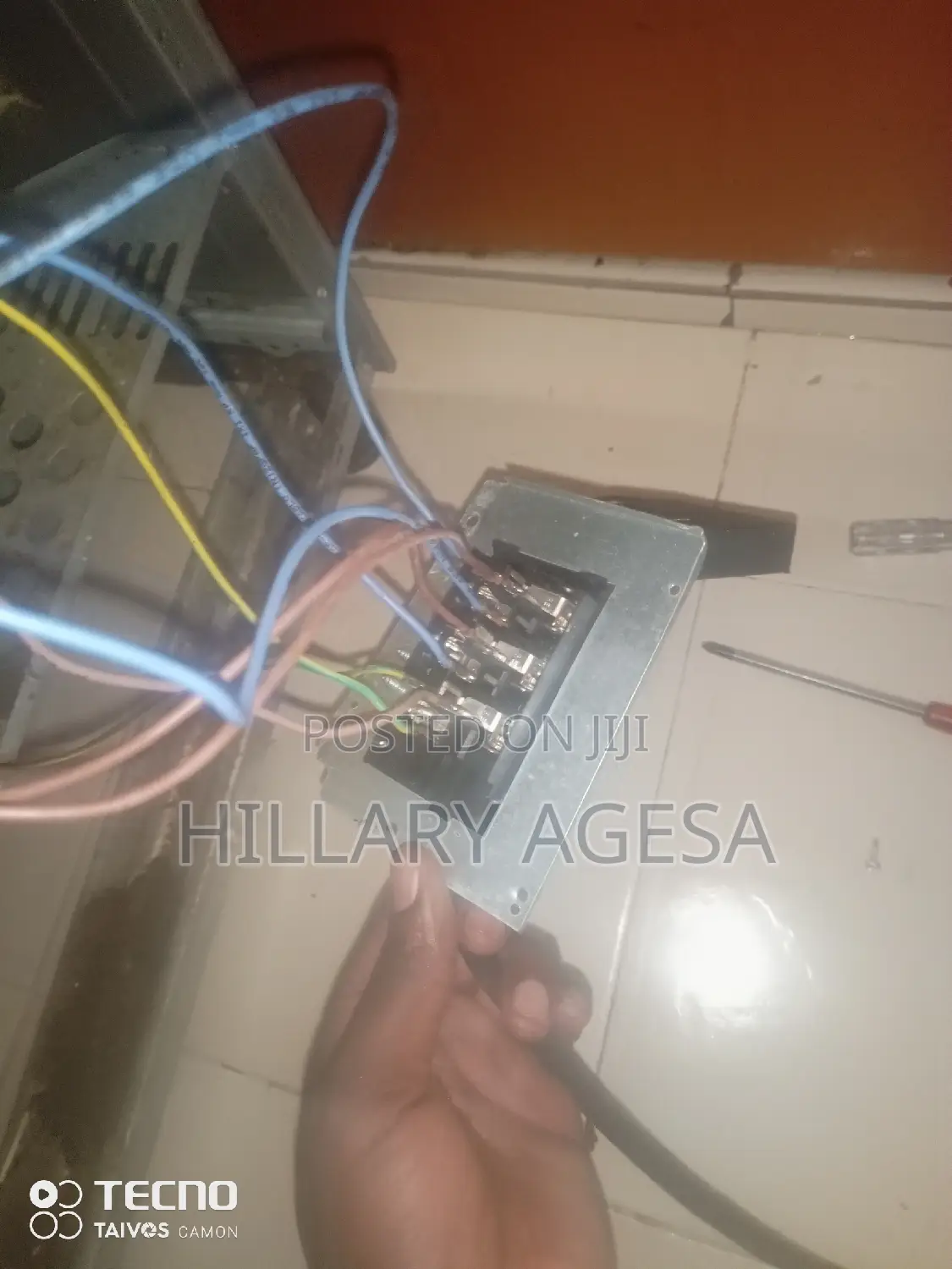 Electric Cooker Wiring