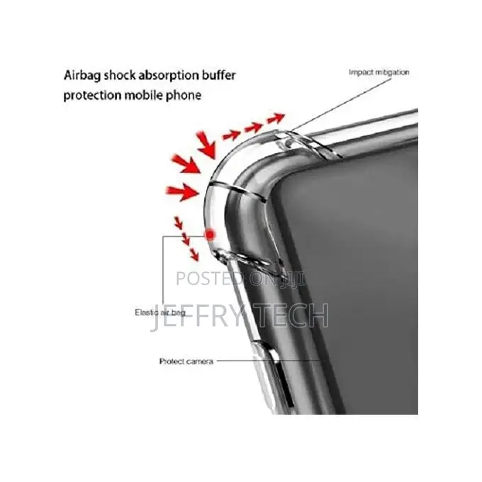 Back Defender Anti Shock Case for Oppo A53 - Clear