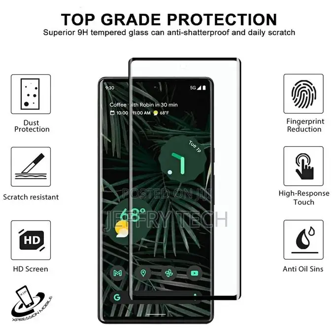 Oneplus 10 Pro 5G - Black Edges Screen Protector HD Tempered