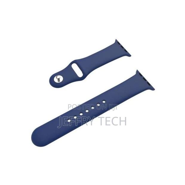 Silicone Strap for Apple Watch Series 7 45mm - Blue
