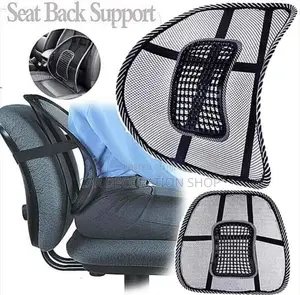 2pcs Seat Mesh Back Support Massager