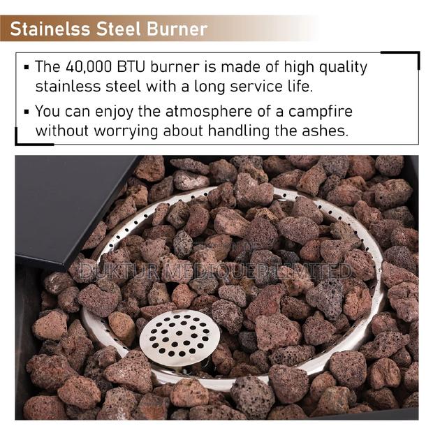 Propane Fire Pit Table / Outdoor Heater - thumbnail 9