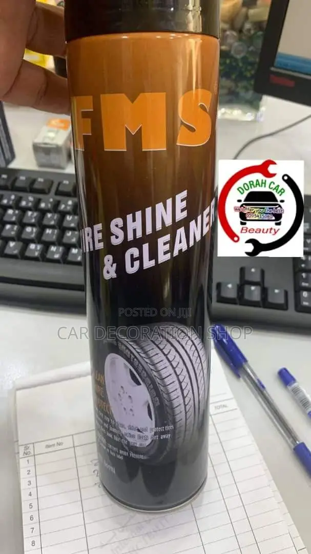 Tire Shine and Cleaner