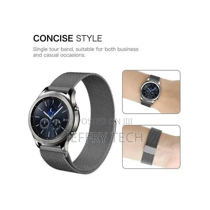 Stainless Steel Strap 22mm for Huawei Watch GT2 46mmm Smart