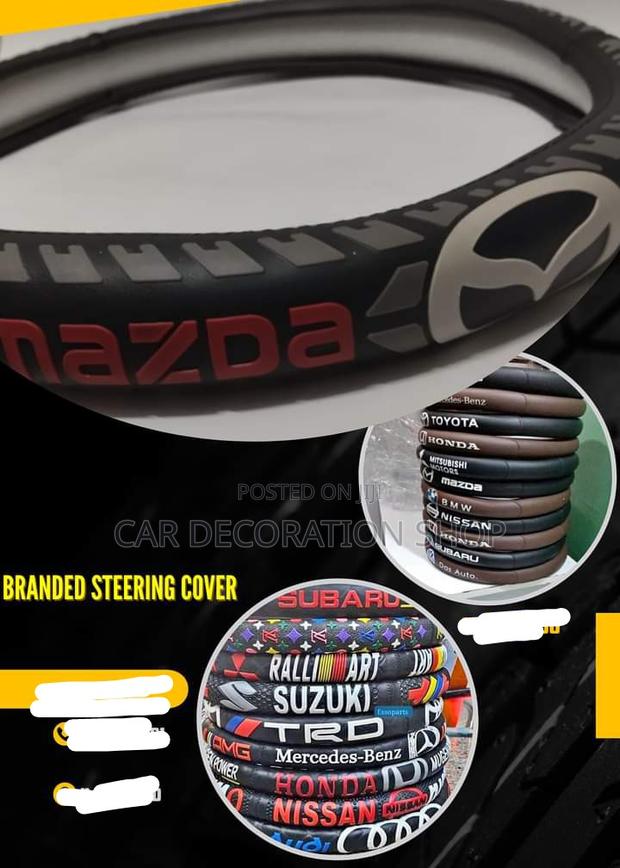 Different Models Rubber Branded Steering Cover