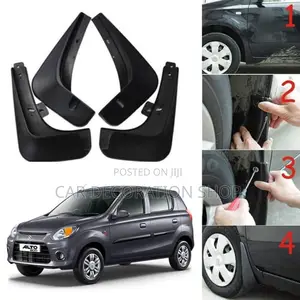 Suzuki Alto Fitted With 4pc Universal Mudflaps