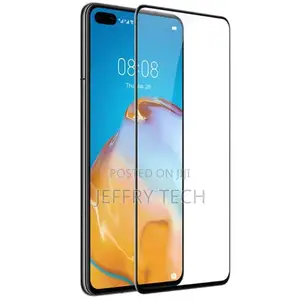 Huawei P40 Full Cover Glass Screen Protector - Clear