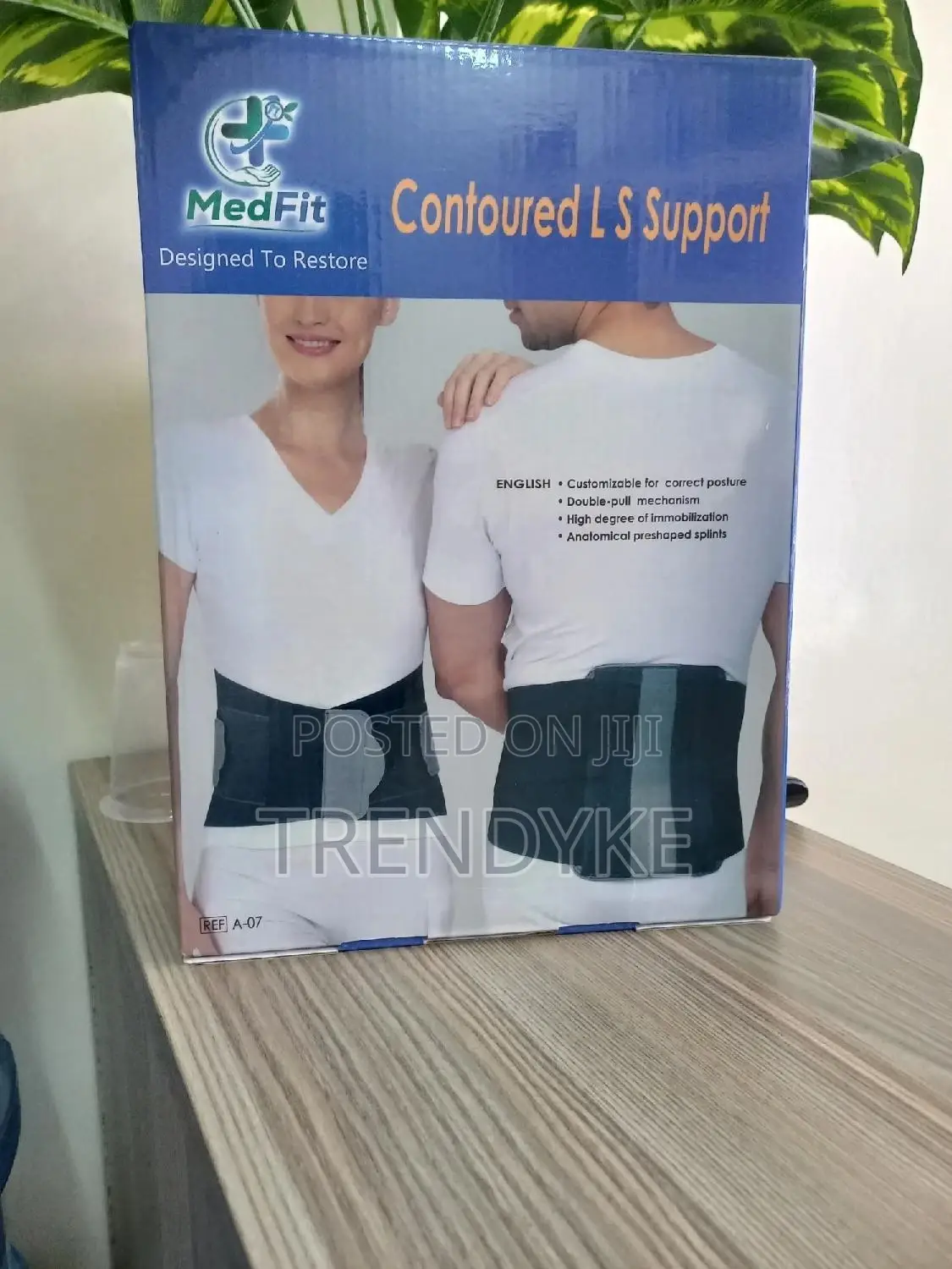 Contoured Lumbar Sacral Support