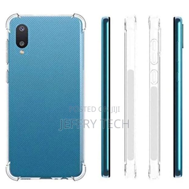 Back Defender Anti Shock Case for Samsung Galaxy A02 - Clear