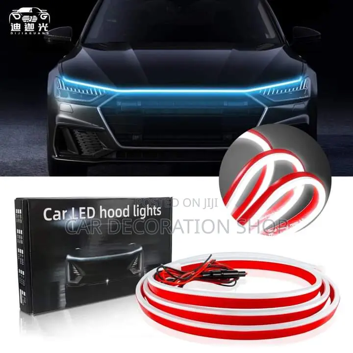 Different Colors Bonnet Led Lights Strip