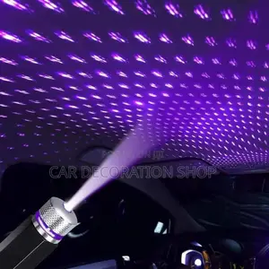 USB Blue Star Roof Light