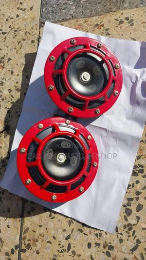 Twin Super Tone Red Hella Horn - thumbnail 2