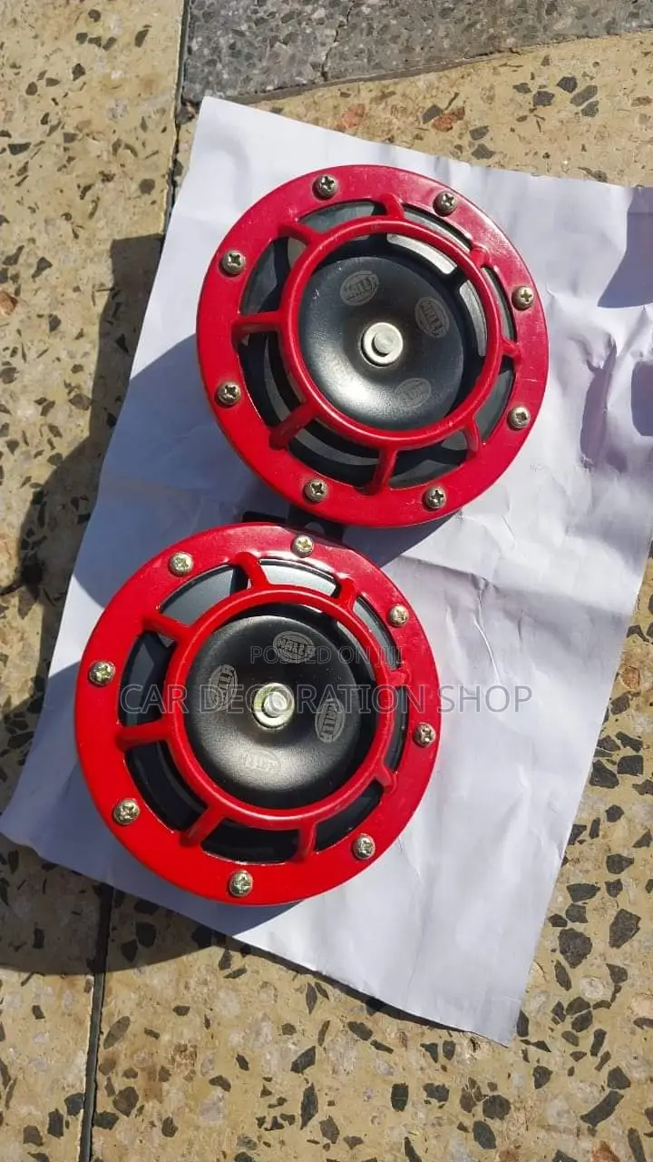 Twin Super Tone Red Hella Horn