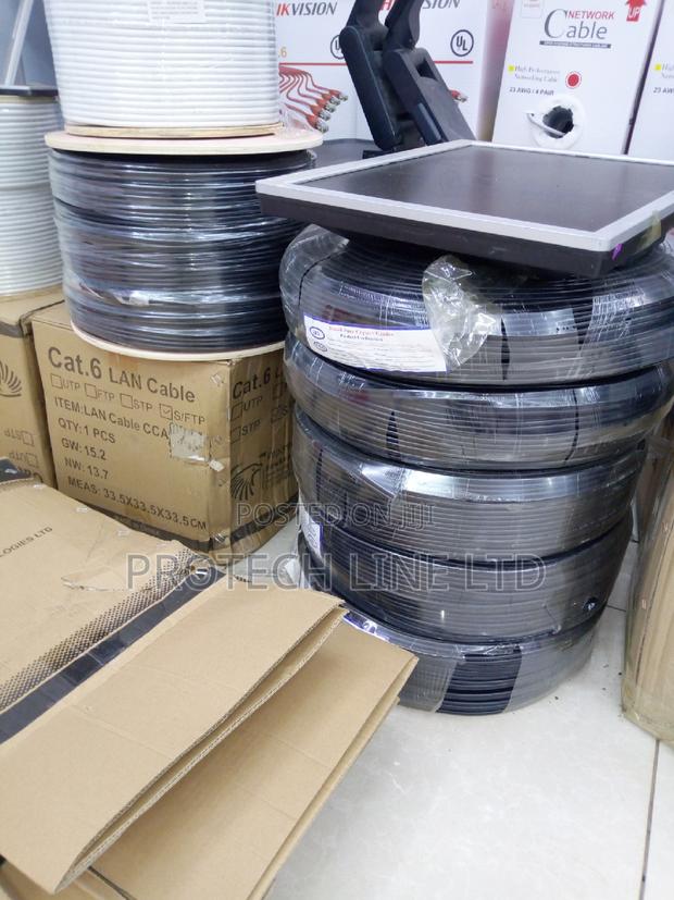 CCTV Cable With Power 200mts