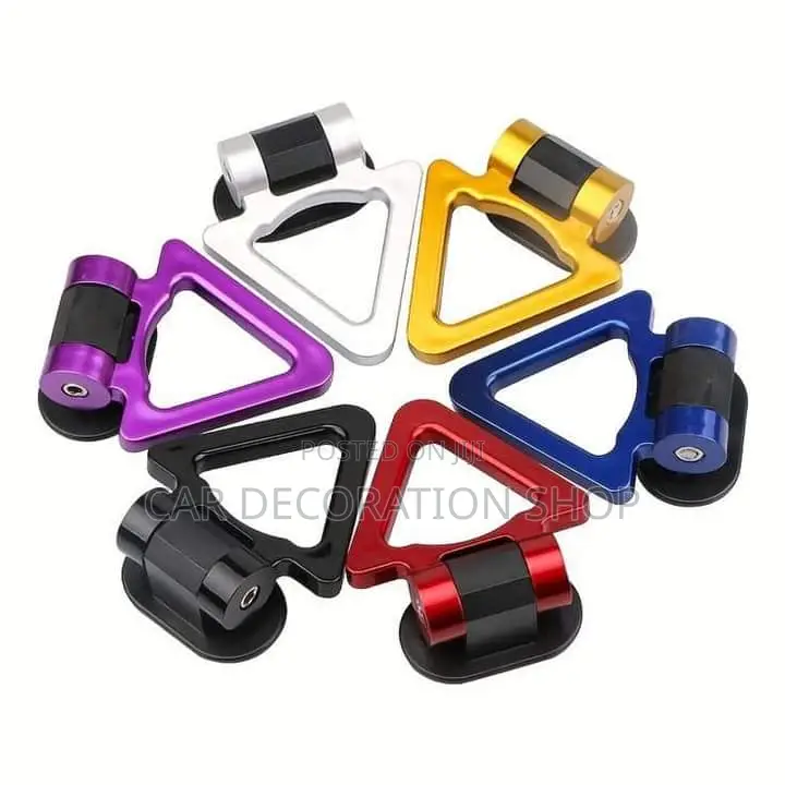 Triangle Shaped Colored Bumper Tow Hook