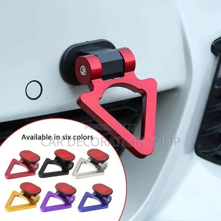 Triangle Shaped Colored Bumper Tow Hook