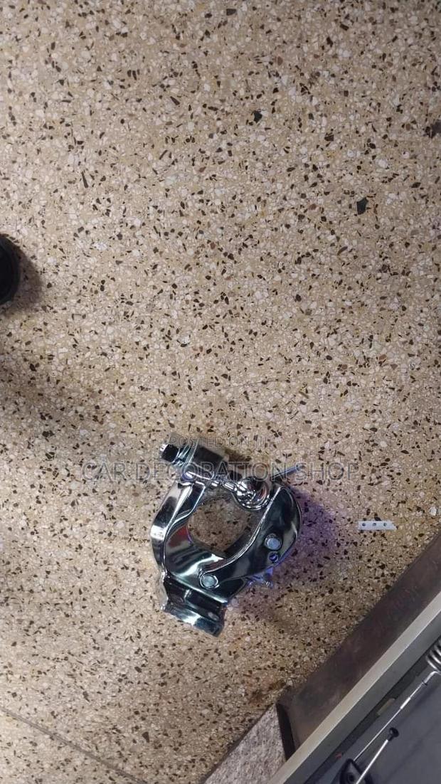 Heavy Duty Silver Trailer Tow Hook - main view