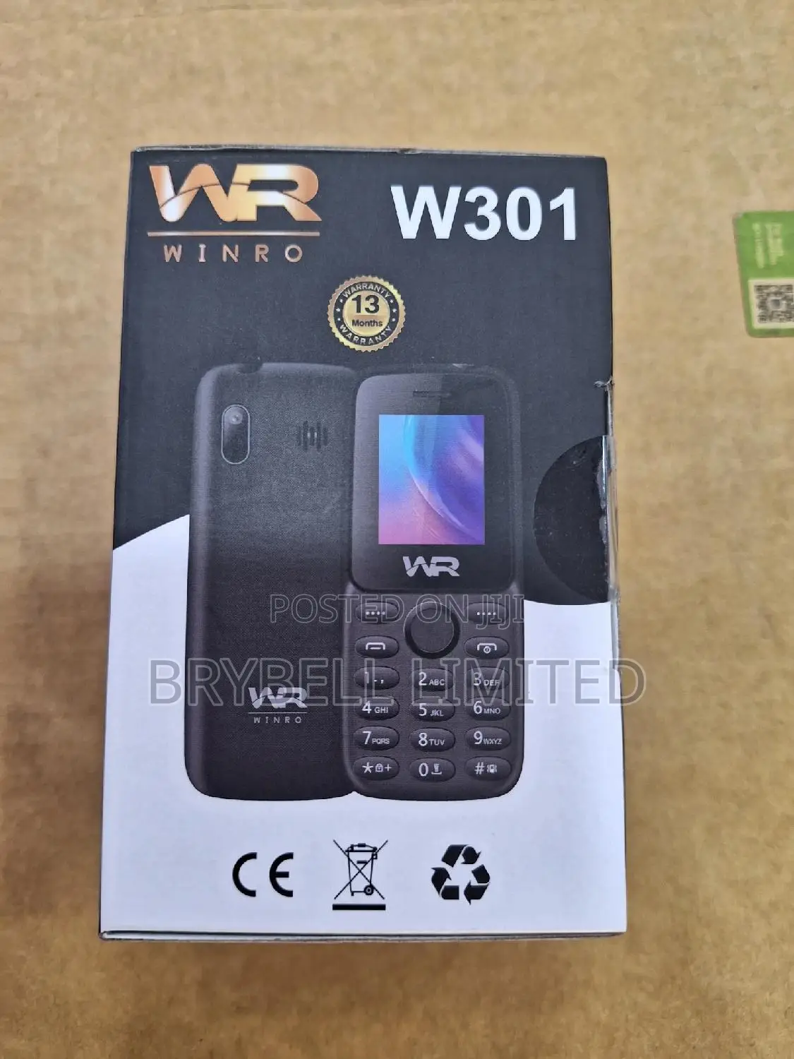 New Mobile Phone 4 GB Black