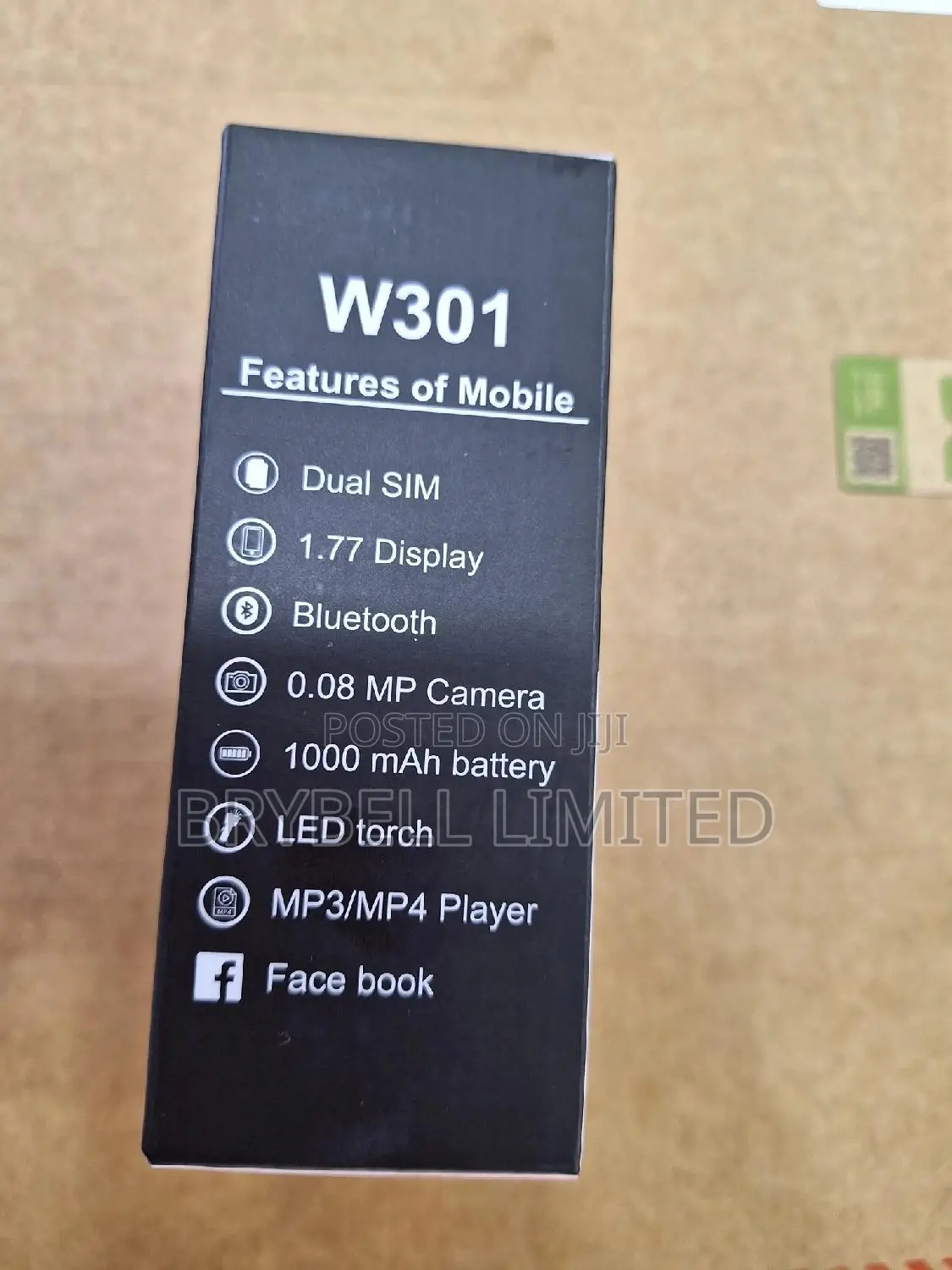 New Mobile Phone 4 GB Black