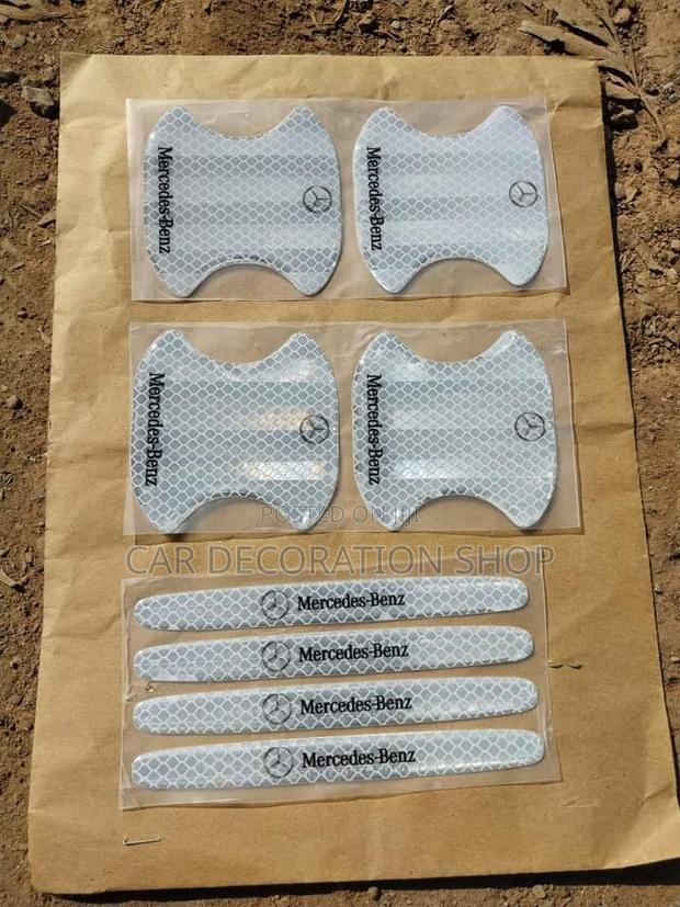 Mercedes Benz 8pc Door Handle/Bowl Stickers