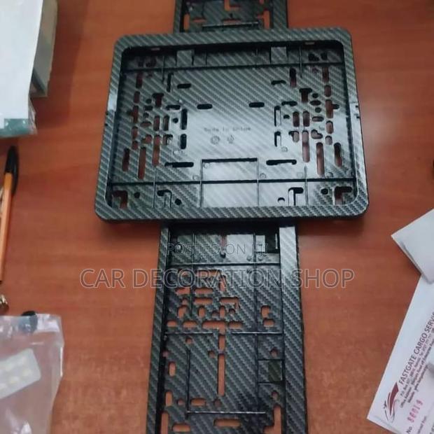 Carbon Fiber Finish Plastic Holders - main view